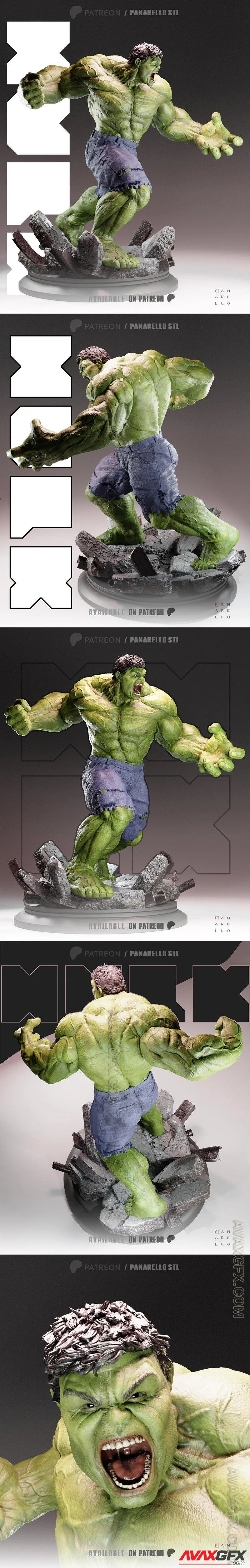 Hulk New by Giovanni Panarello - STL 3D Model