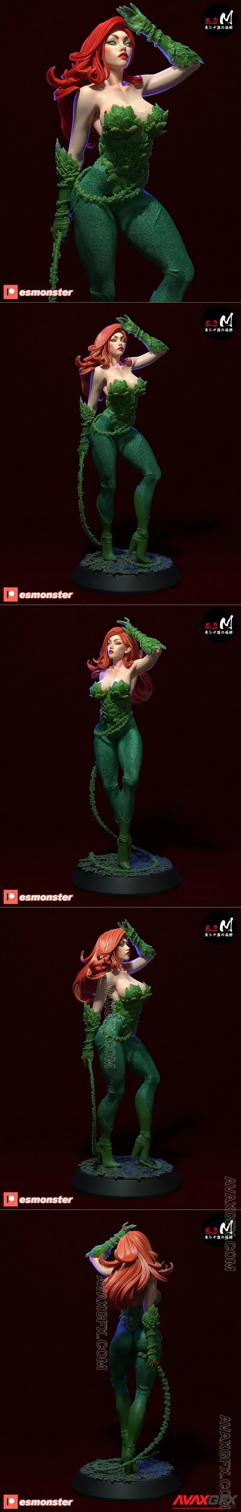 E.S Monster - Poison Ivy - STL 3D Model