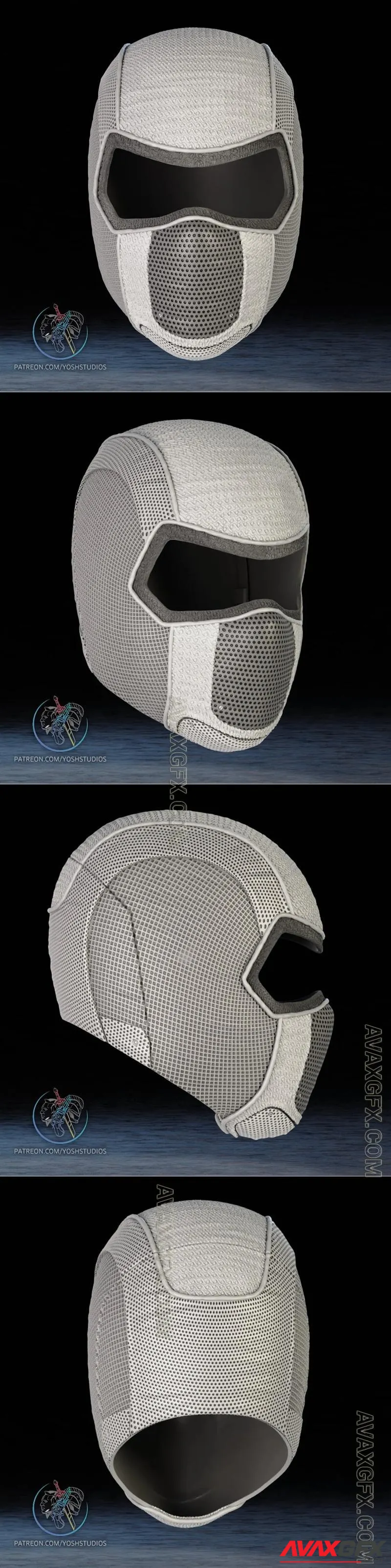 Storm Shadow Mask - STL 3D Model