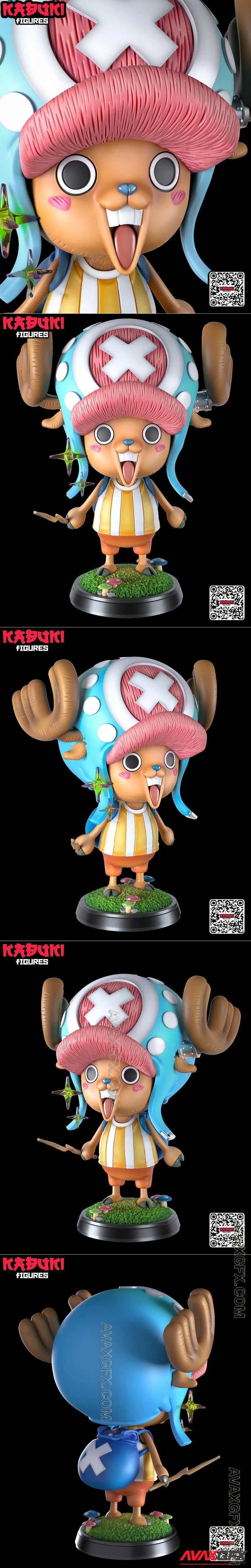 Kabuki Figures - Chopper - STL 3D Model