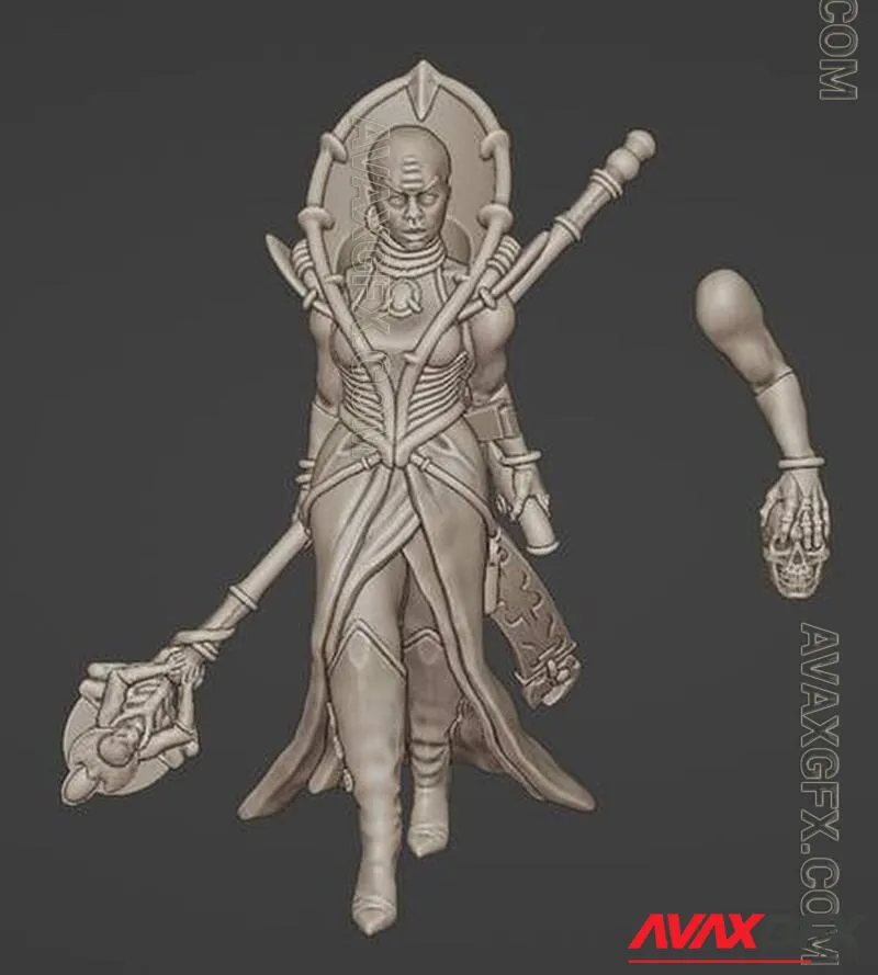 Magus Female - STL 3D Model