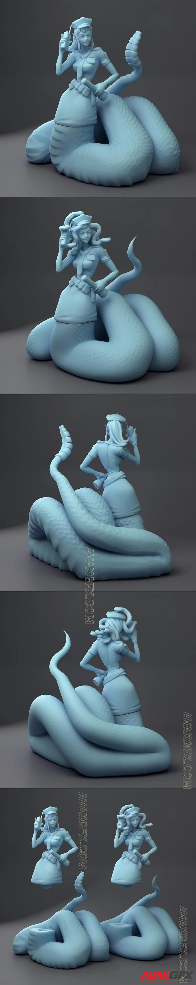 Lamia Security - STL 3D Model