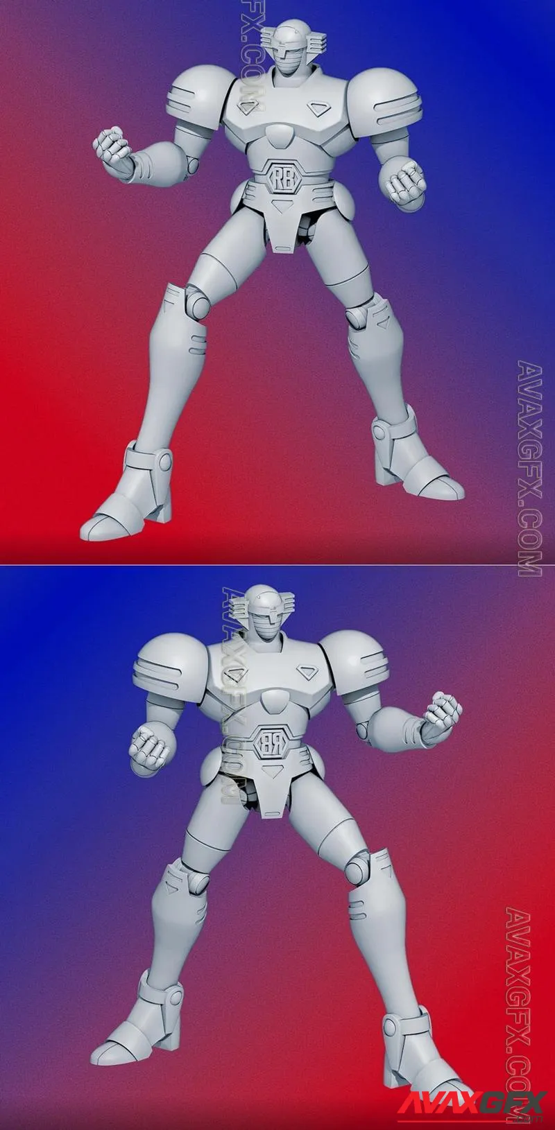 Red Robo - STL 3D Model