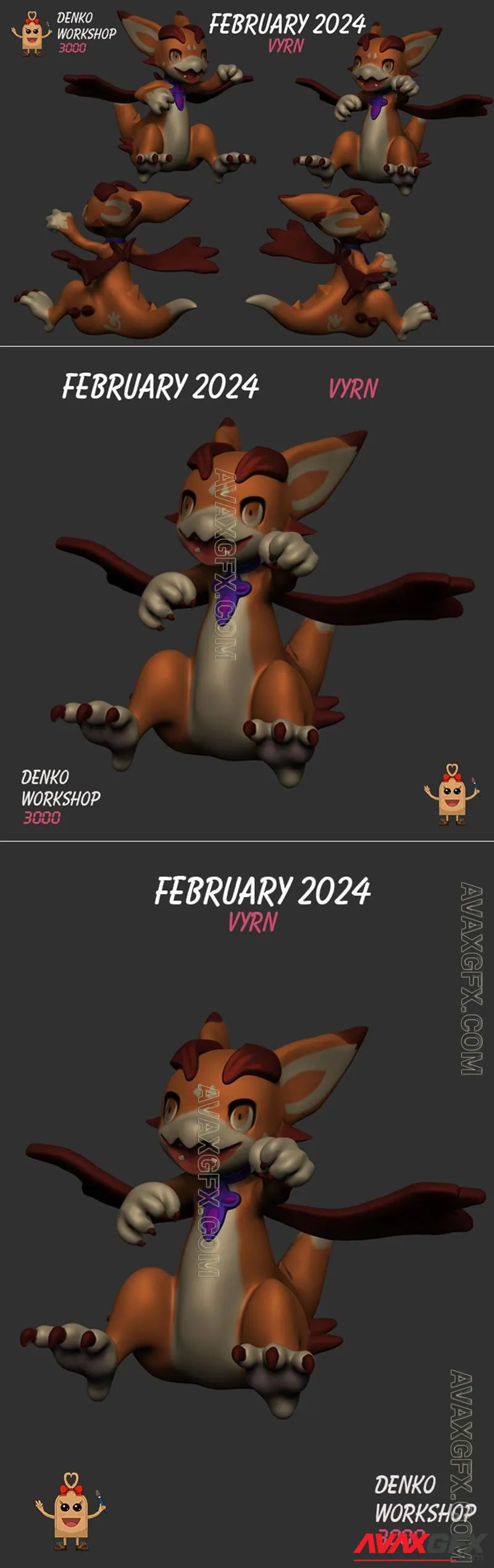 Denko Workshop - Vyrn Mini - STL 3D Model