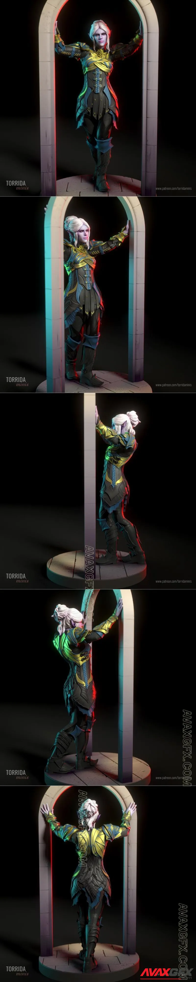 Torrida Minis - Minthara - STL 3D Model