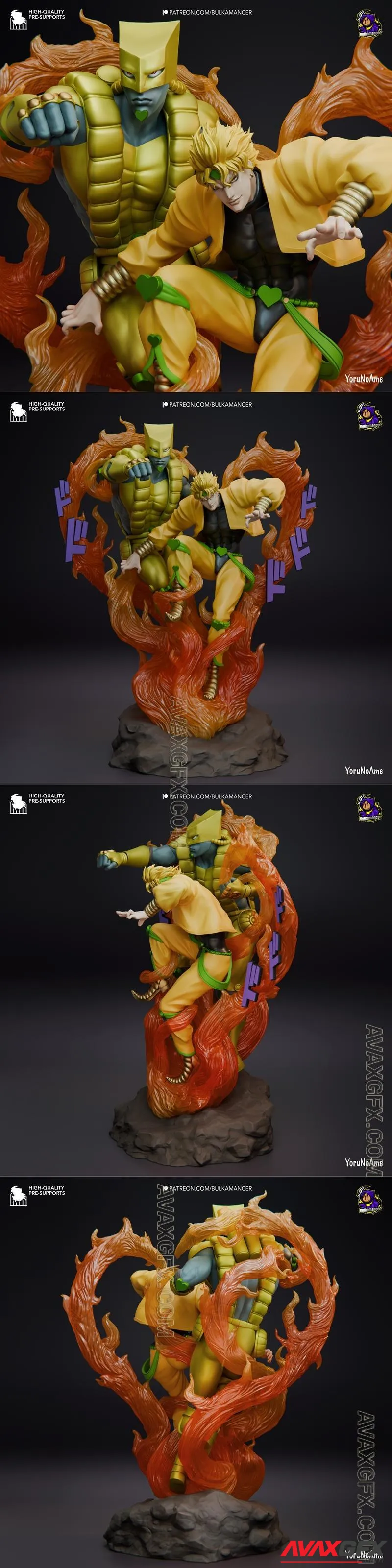 Bulkamancer Sculpts - Dio Brando - STL 3D Model