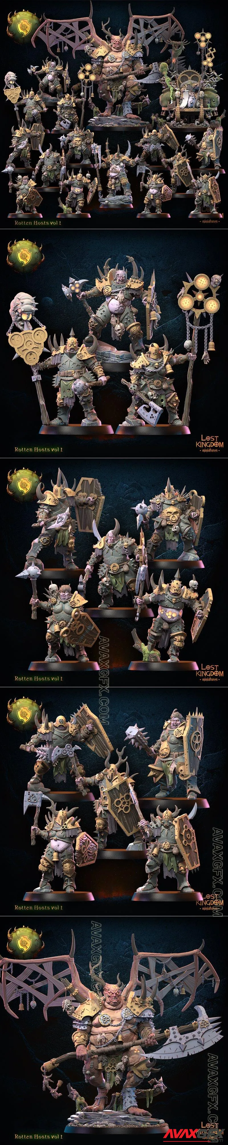 Lost Kingdom Miniatures December 2023 - STL 3D Model