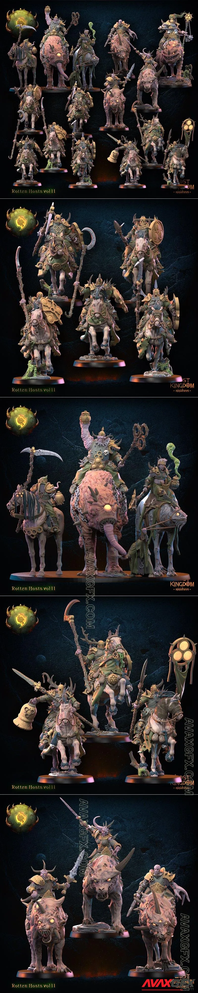 Lost Kingdom Miniatures January 2024 - STL 3D Model