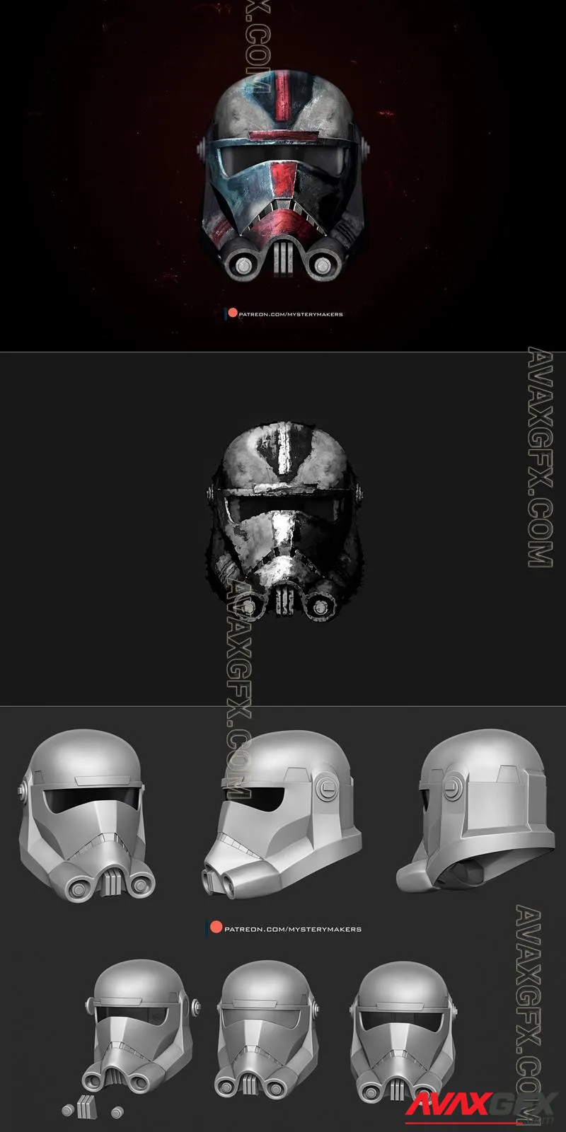 Hunter Helmet - STL 3D Model