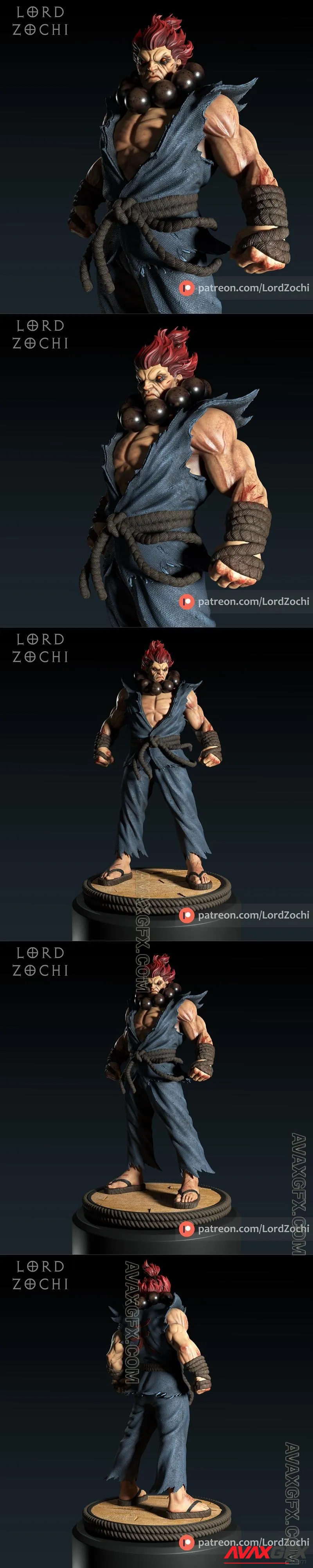 Lord Zochi - Akuma - STL 3D Model