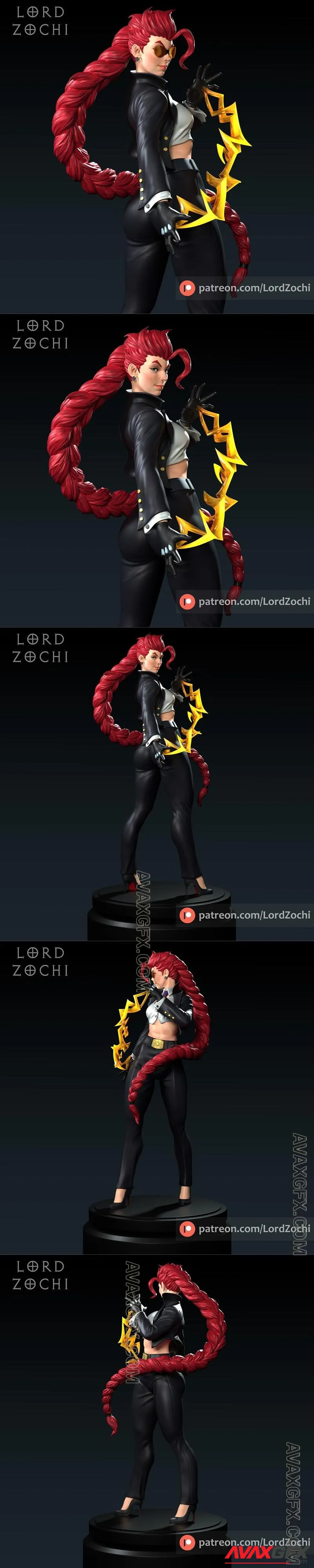 Lord Zochi - Crimson Viper - STL 3D Model