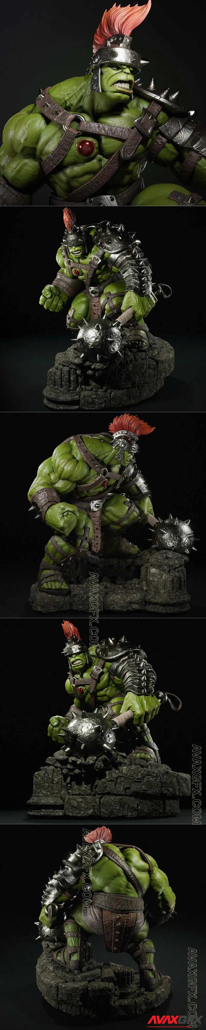 Ca 3d Studios - Hulk (Gladiator) - STL 3D Model