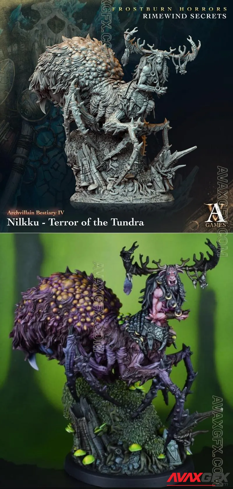 Nilkku - Terror of the Tundra - STL 3D Model