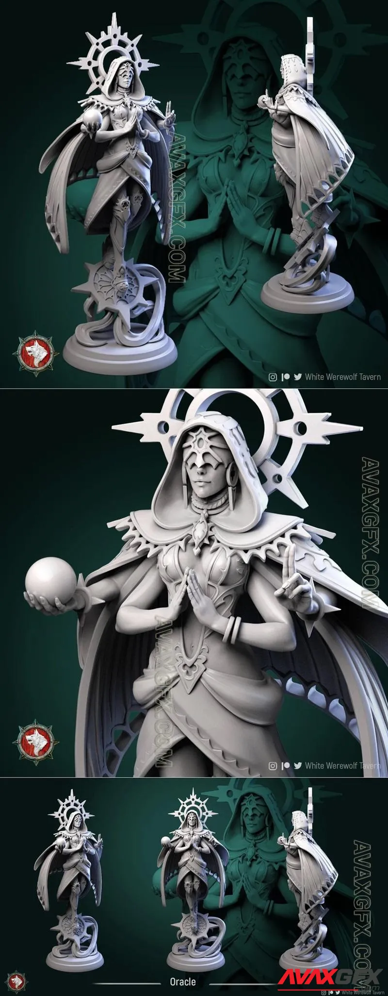 Oracle Celestials - STL 3D Model