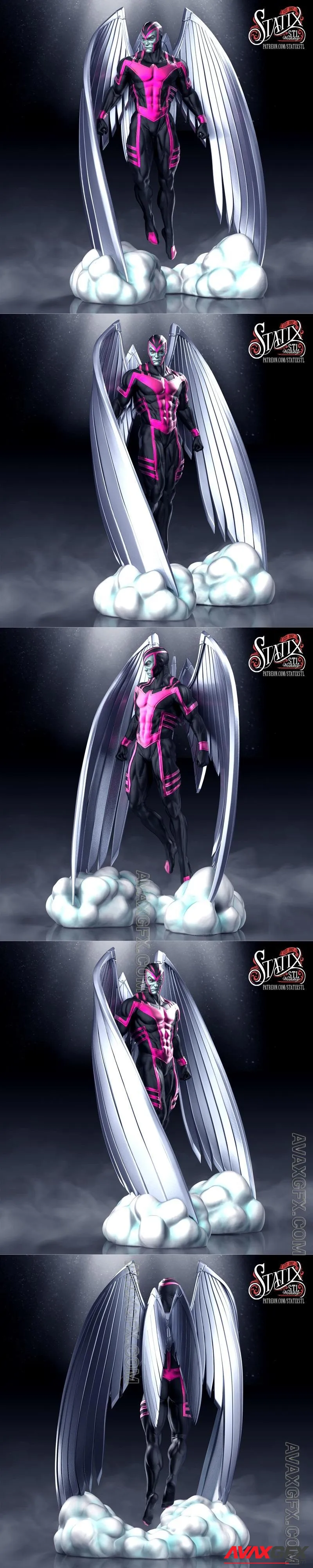 Statix - Archangel - STL 3D Model