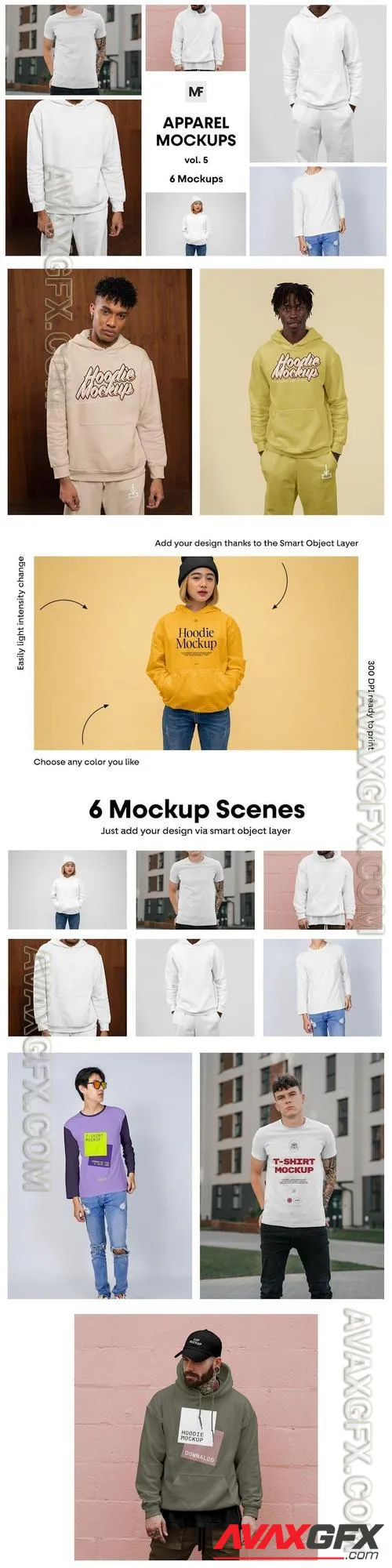 Fashion Apparel Mockups vol.5