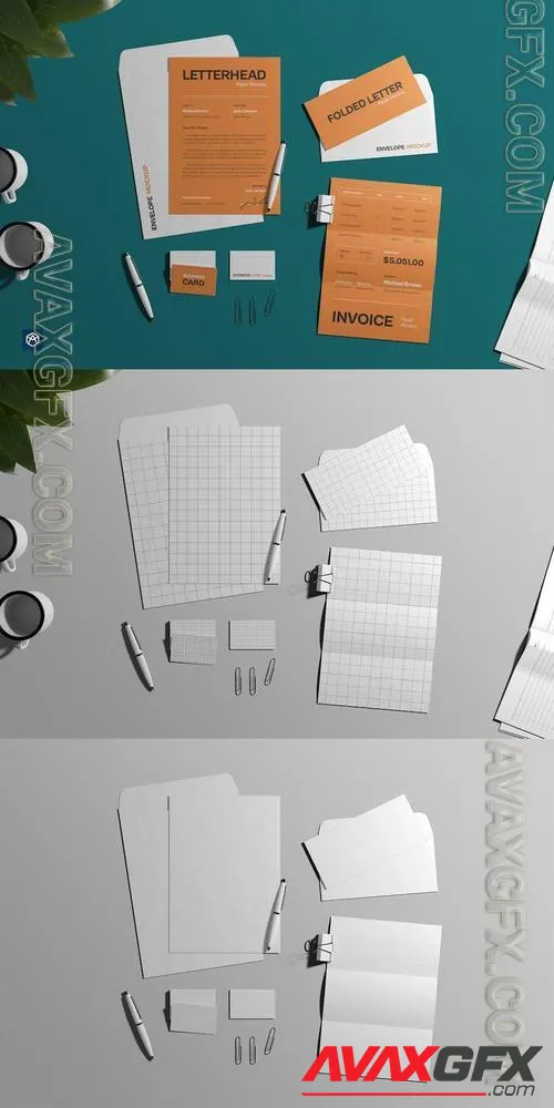 Stationery Pack Mockup 002