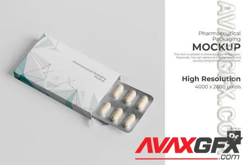 Pharmaceutical Packaging Mockup