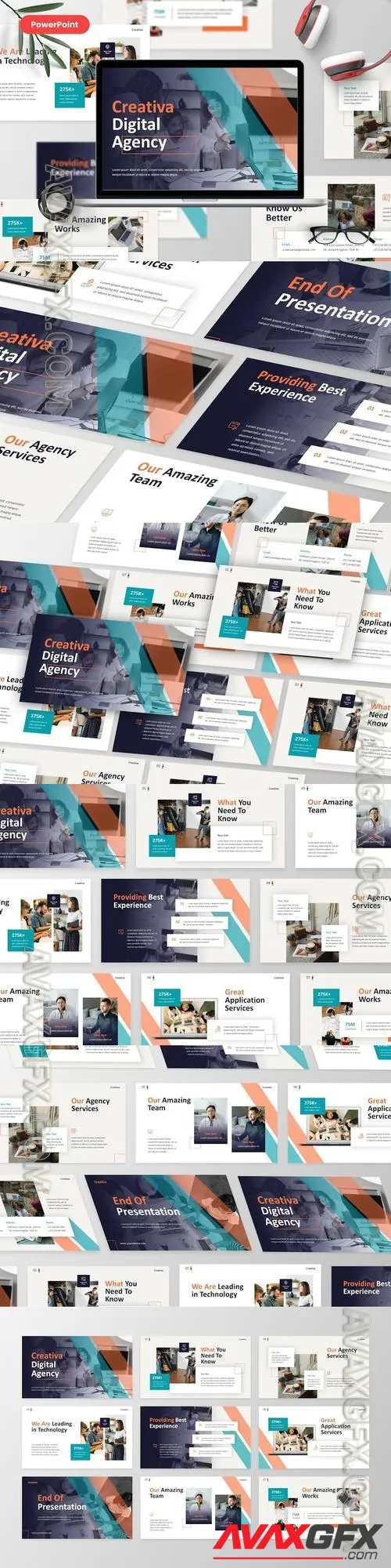 Creativa - Creative Agency PowerPoint Template