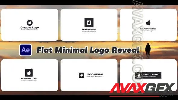 Flat Minimal Logo Reveals 51048307 Videohive