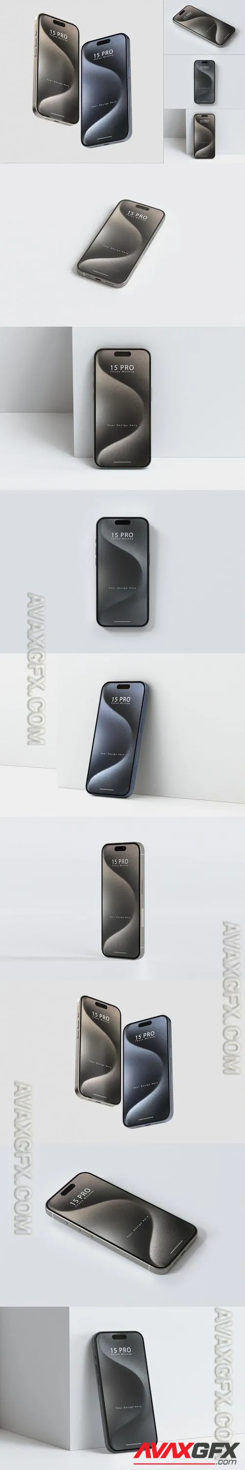 iPhone 15 Pro Mockup