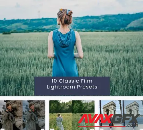 10 Classic Film Lightroom Presets - WU6LG6V