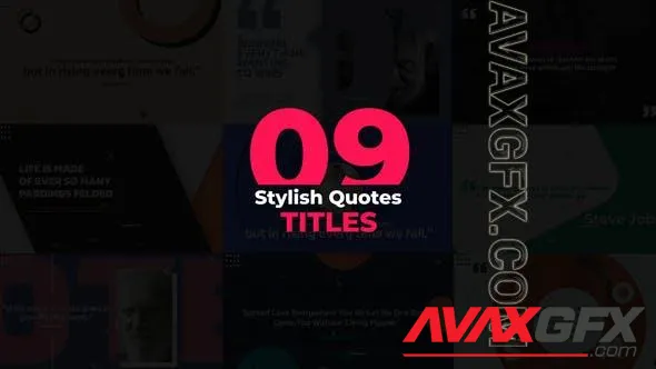 Stylish Quotes 51254025 Videohive