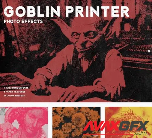 Goblin Printer - Halftone Effects - 92049165