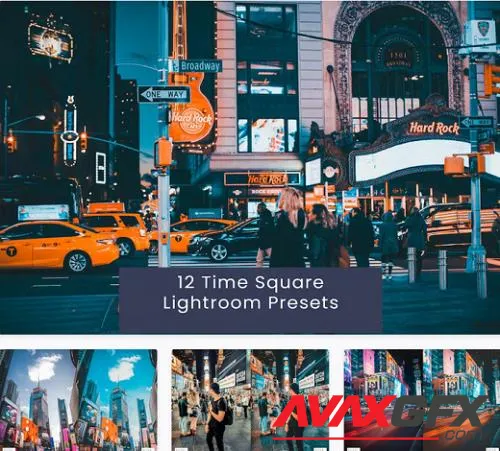 12 Time Square Lightroom Presets - PUXL6HF