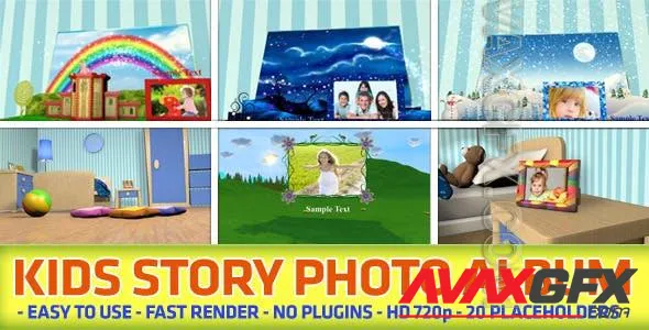 Kids Story Photo Album 5544985 Videohive