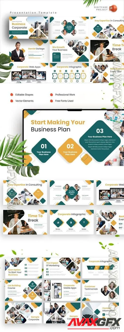 Business Corporate PowerPoint Template