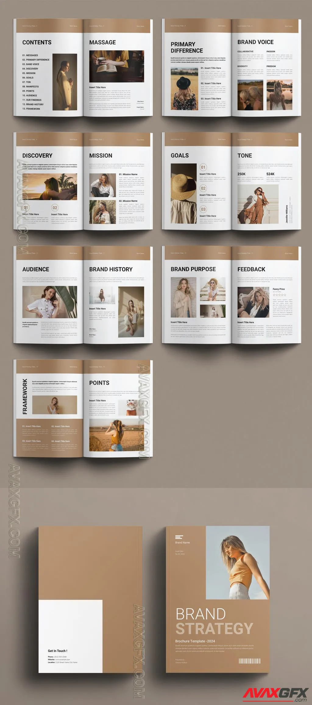 Adobestock - Brand Strategy Template 757183019