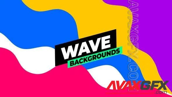 Wave Backgrounds 50909636 Videohive