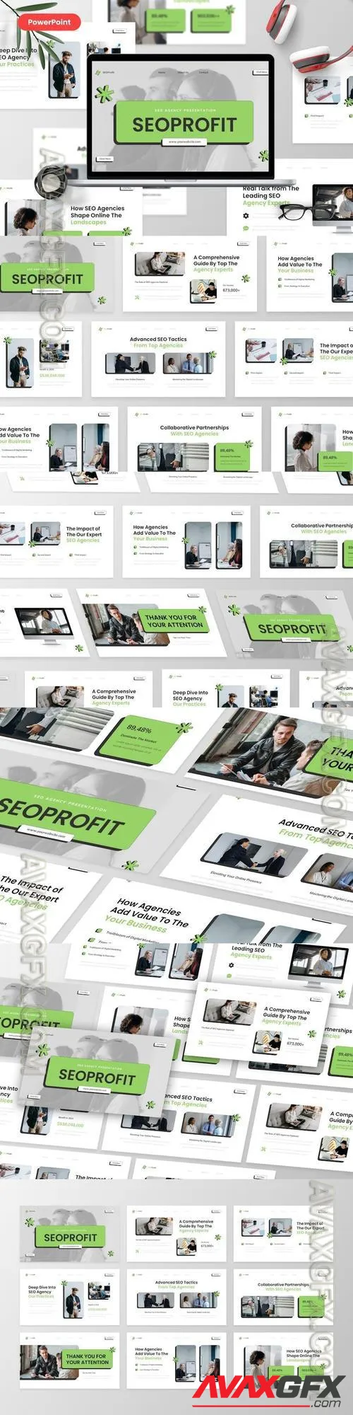 SEOProfit - SEO Agency PowerPoint Template