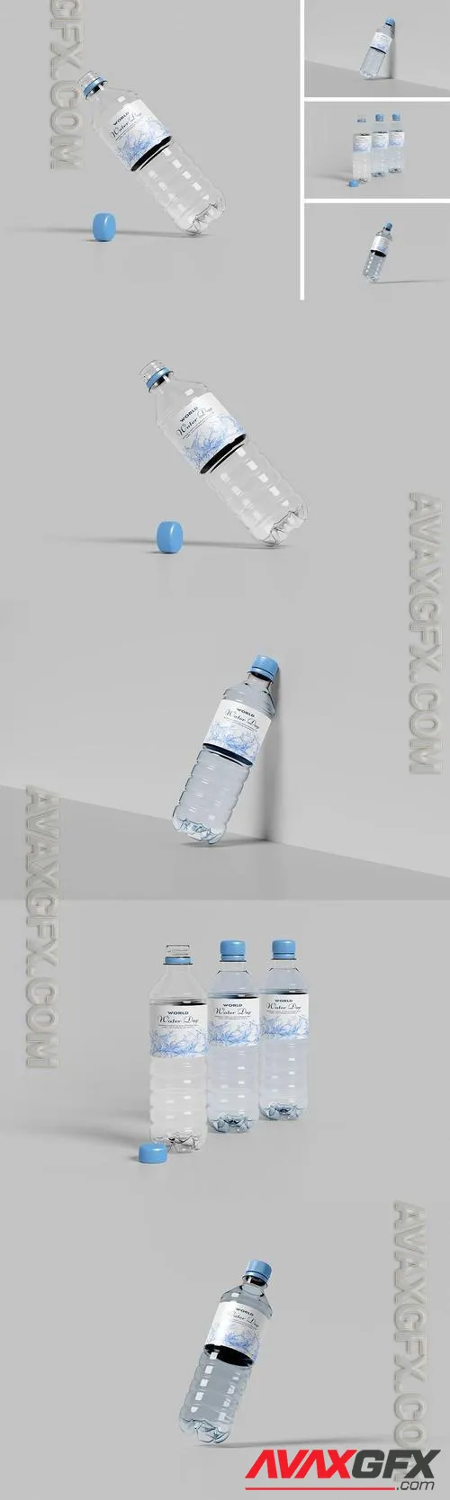 Plastic Bottle Mockup