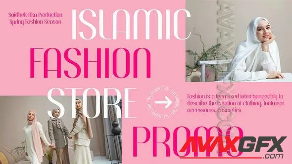 Islamic Hijab Fashion Promo 51037370 Videohive