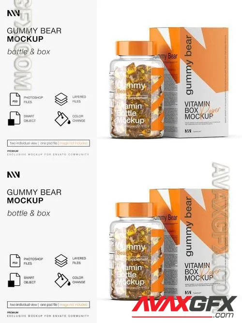 Gummy Bear Mockup