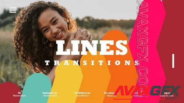 Flat Lines Transitions 51169949 Videohive