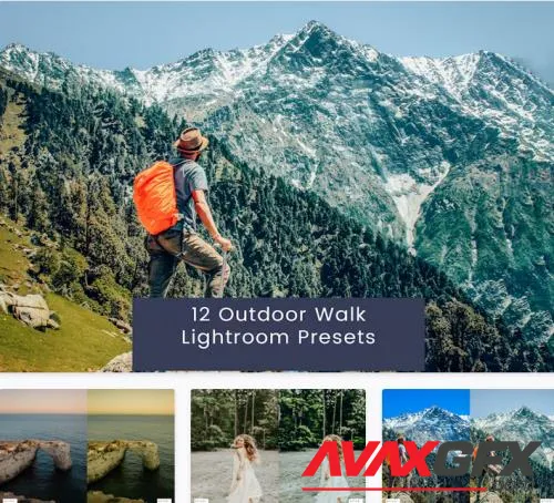 12 Outdoor Walk Lightroom Presets - AFX2YCP