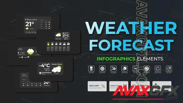 Infographic - Weather Forecast 51245267 Videohive