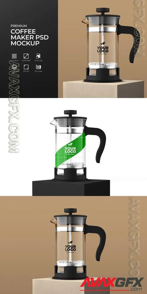 Coffee or Tea Maker Mockup