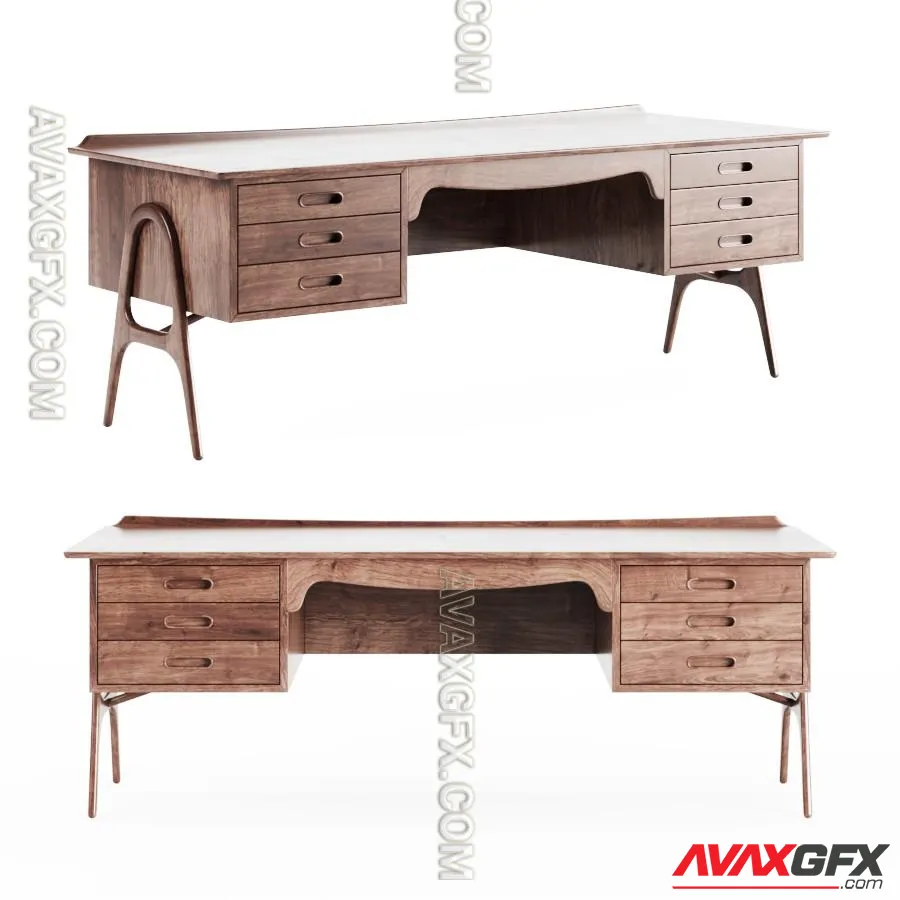 Svend Madsen Teak Desk