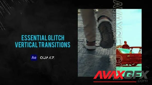 Essential Glitch Vertical Transitions 51049919 Videohive