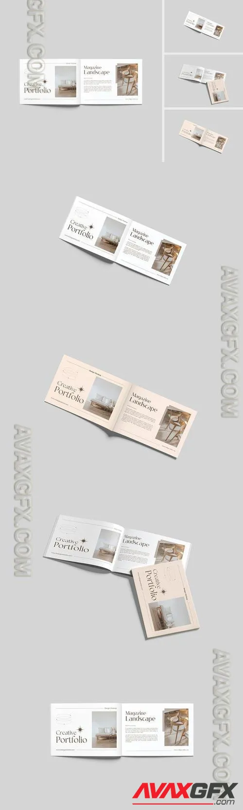 Magazine Landscape Mockup