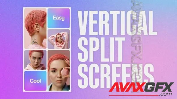 Vertical Split Screens 51224059 Videohive