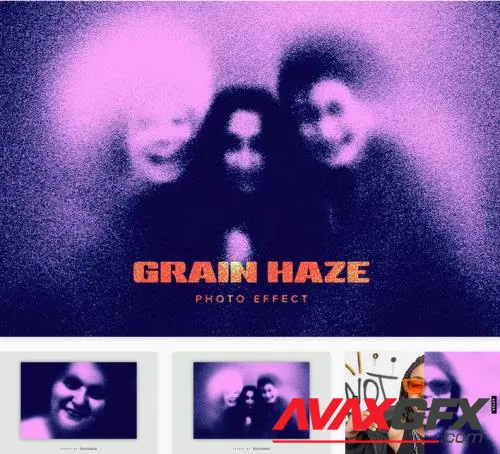 Grainy Haze PSD Photo Effect - VQS2HRX