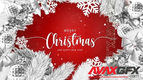 Christmas Text Logo Reveal 35302582 Videohive