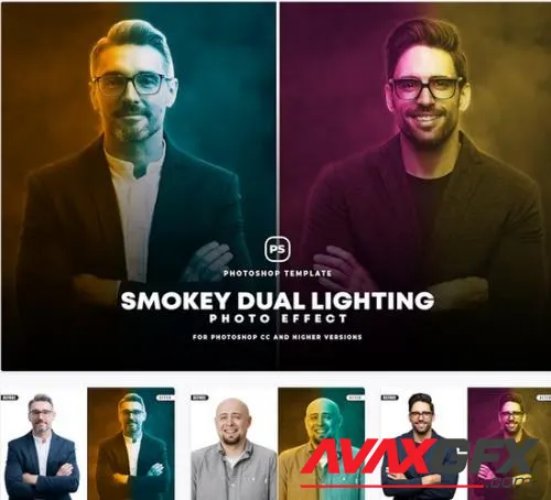 Smokey Dual Lighting Effect - RJYSLBJ