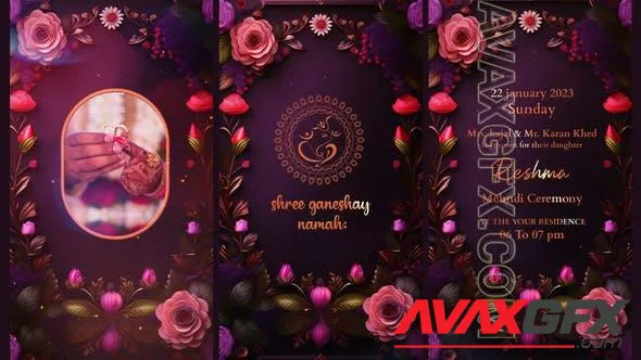 Indian Wedding Invitation 51106771 Videohive