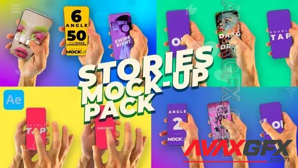 Stories Mockup Pack 51026367 Videohive